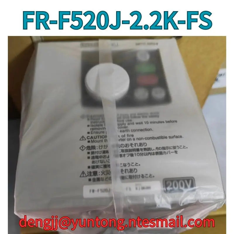 Brand-new Frequency converter FR-F520J-2.2K-FS 200V 2.2KW Fast Shipping