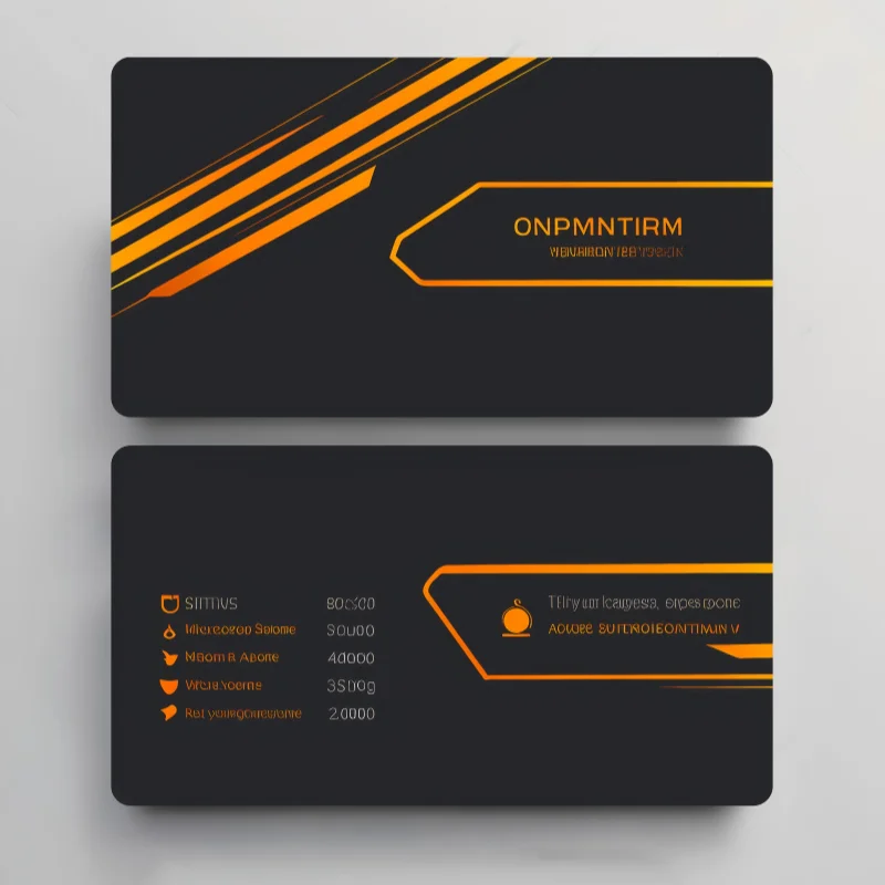 200PCS Custom Cards Thank You Cards Custom Business Card Personalized Logo For Small Business Wedding invitation Postcards