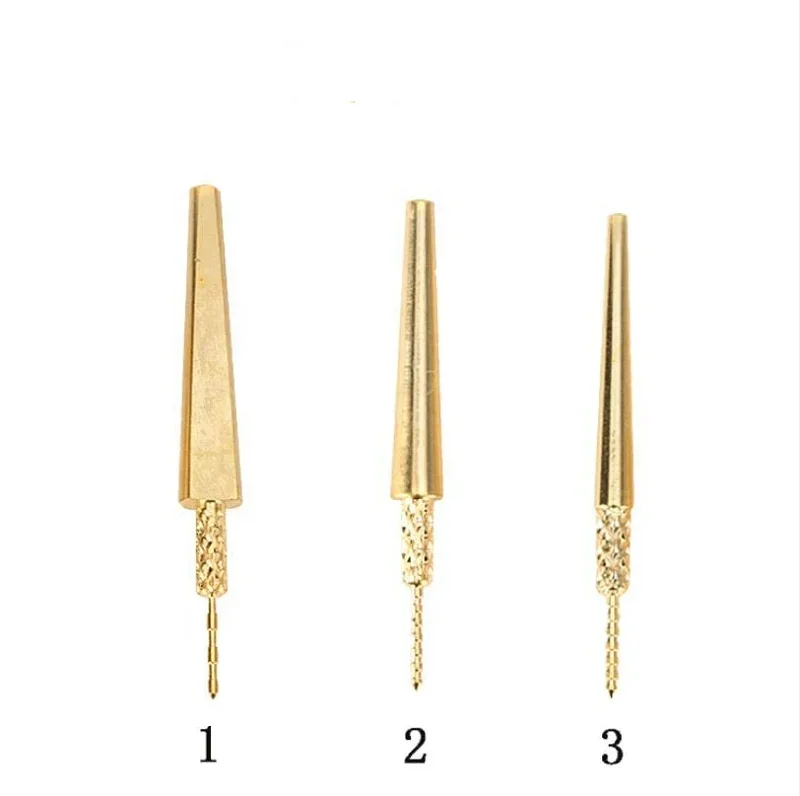 Dentals Lab Brass Dowel Stick Pins With Spike Pitch Brass Pin For Plaster Stone Die Model Work 1000 pieces per bag