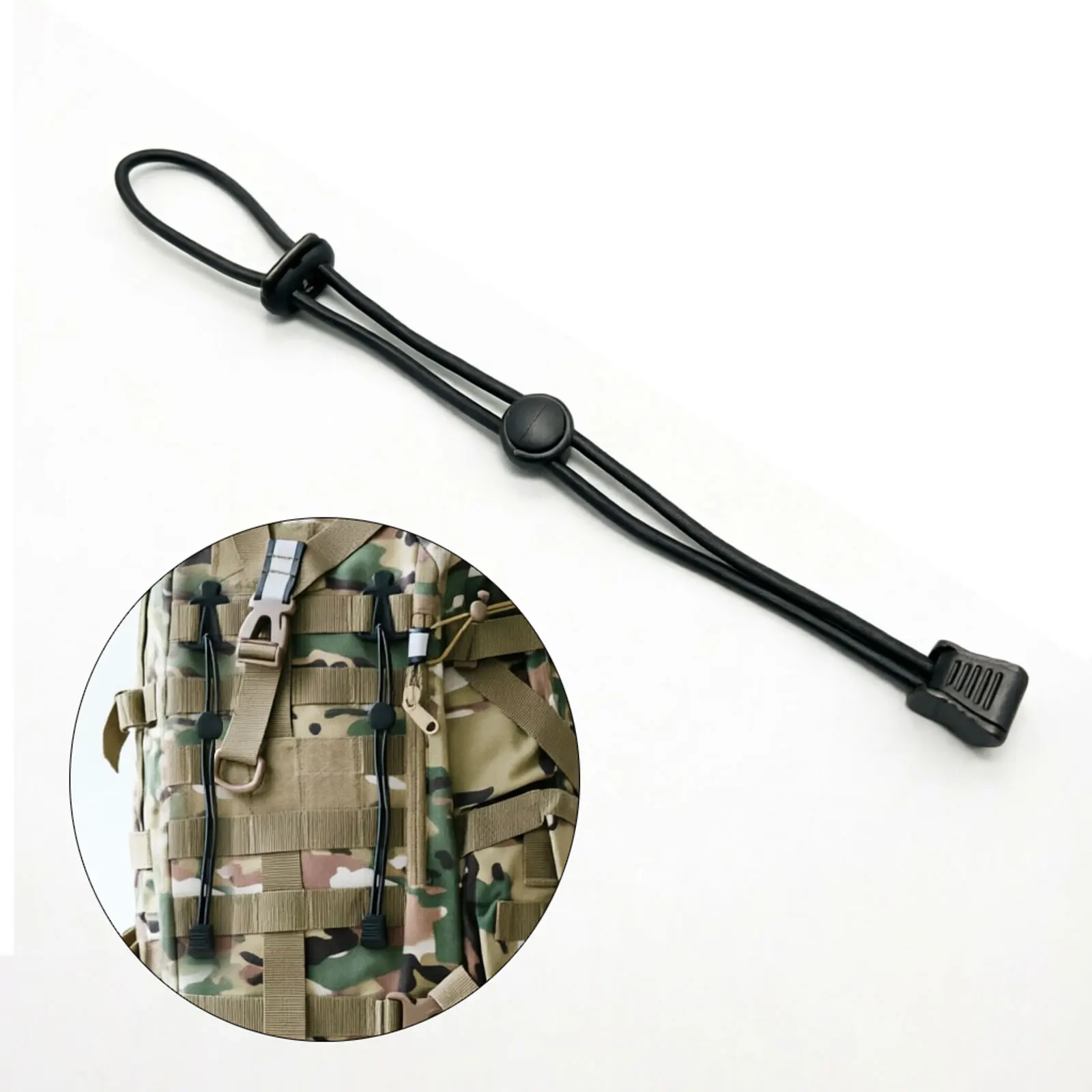 Wheel Clip Molle Hiking Accessories Multifunction Hanging Buckle Shovel Clamp Axe Clamp Bracket Backpack Flashlight Access
