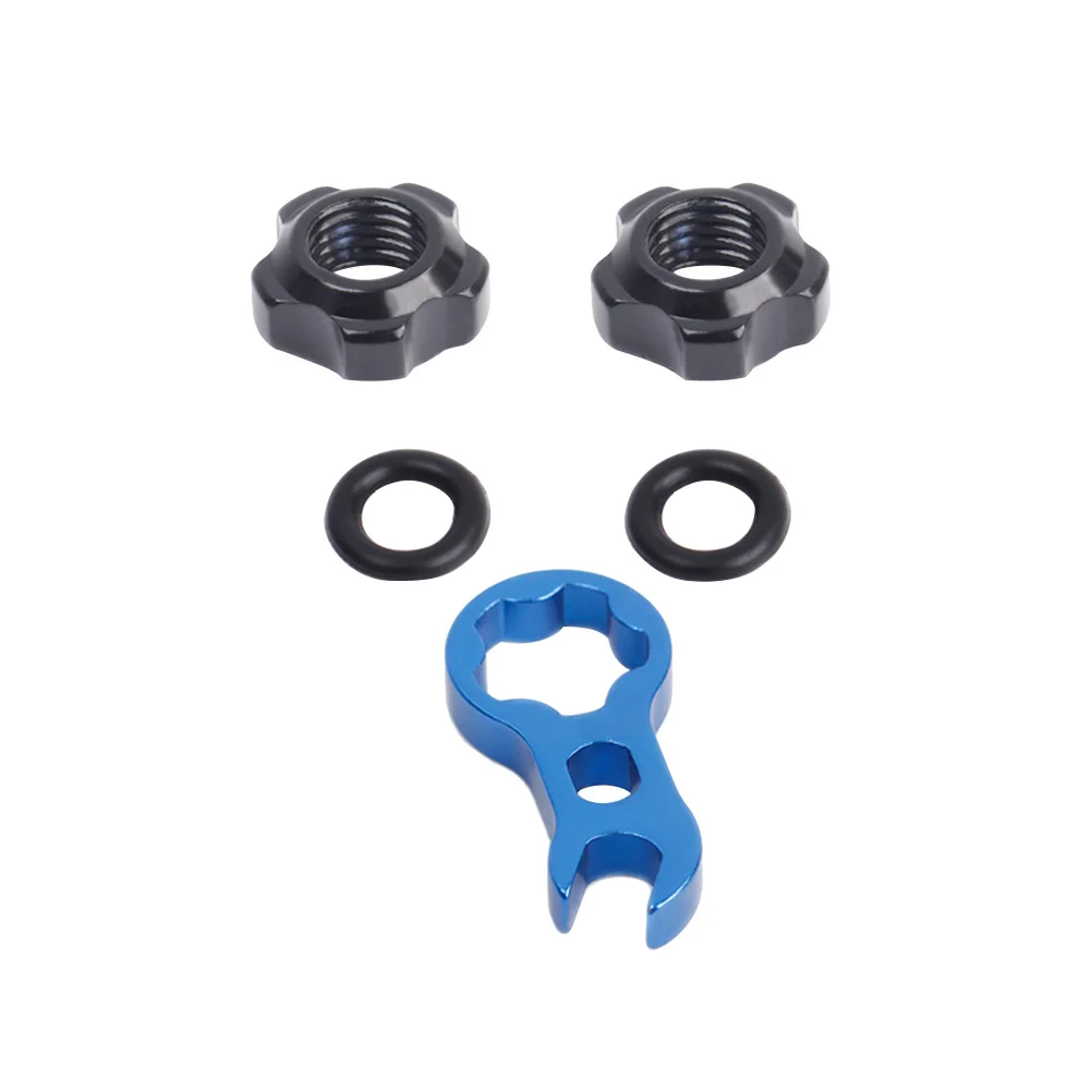 

Tire Gas Nozzle Lock Nut for Vacuum Tubes Enhanced Air Tightness Low Wind Resistance Design Inner Tube Valve Fit All Bikes with
