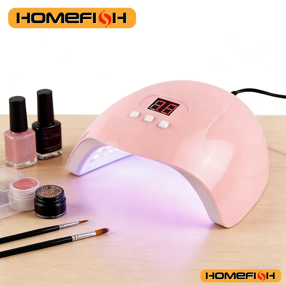 LED Ultraviolet Lamp - Professional Nail Art Accessories for Drying Nail Glue - Phototherapy for Nails image 2