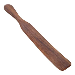 Wooden Spatula Kitchen Utensil 28cm Long Handle Wood Spoons For Cooking Stirring Salad Mixing Kitchen Tools Wooden Spatula