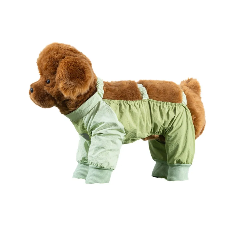 

Breathable Dog Four Legged Clothing High-elasticity Insect-proof Waterproof Dog Jumpsuit Adjustable Straps Anti-shedding