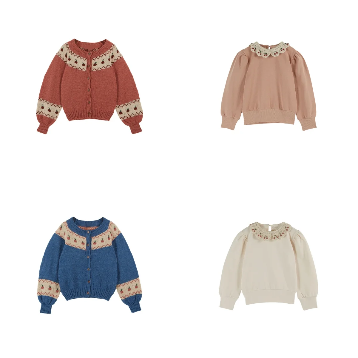 

1-12 Years Old Baby Girl Winter Clothes Children's Sweater + Pants Girls Clothes