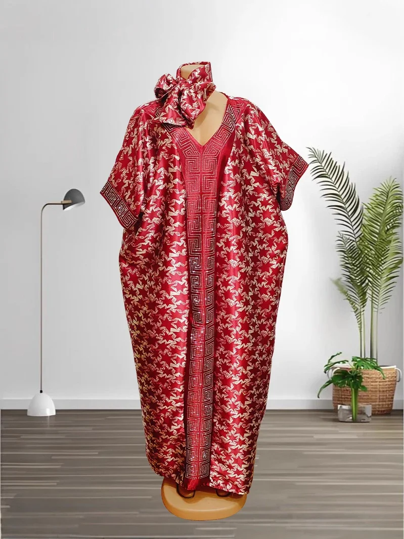 

African Dresses For Women Vetement Femme Dashiki Abaya Maxi Dress Africa Clothes Dashiki Ankara Dresses 2025 Spring Summer New