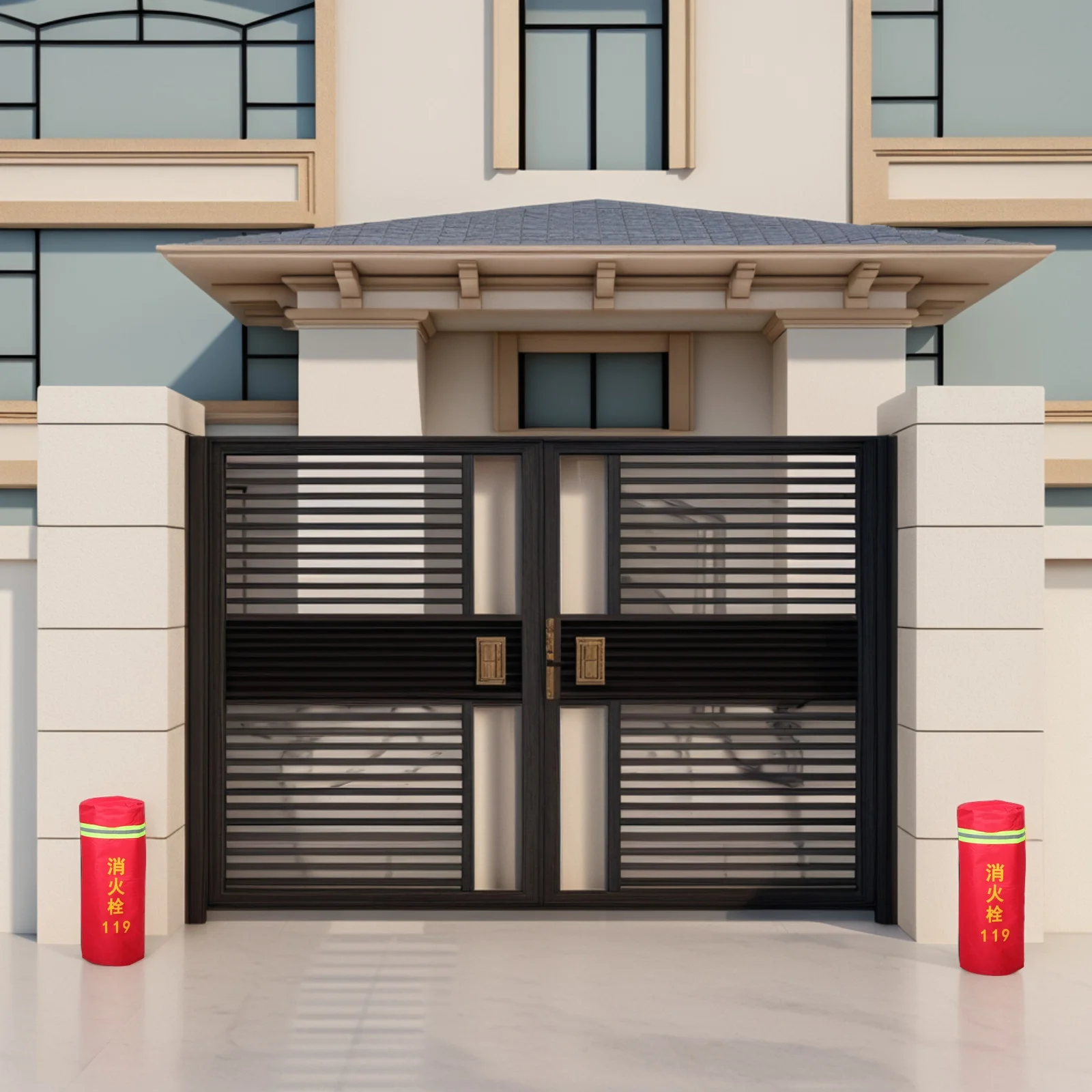 

Outdoor Winter Hydrant Protective Cover Thickened Fire Hydrant Insulated Cover Waterproof Freeze Protection for Extended