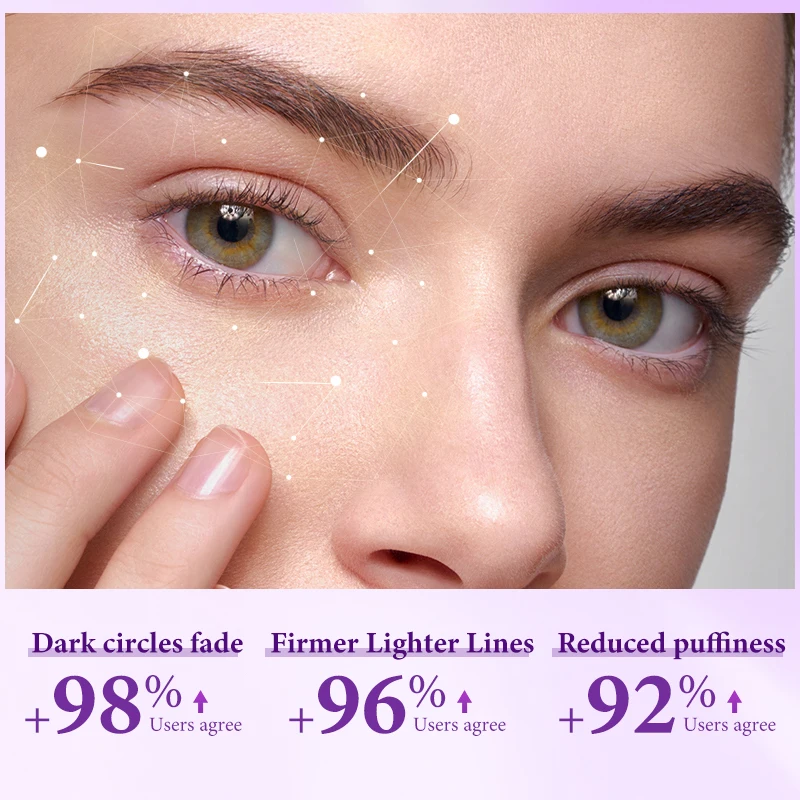 Instant Eye Bag Removal Cream Retinol Anti-Wrinkle Firming Skin Fade Fine Lines Anti Dark Circle Puffiness Brighten Eye skinCare