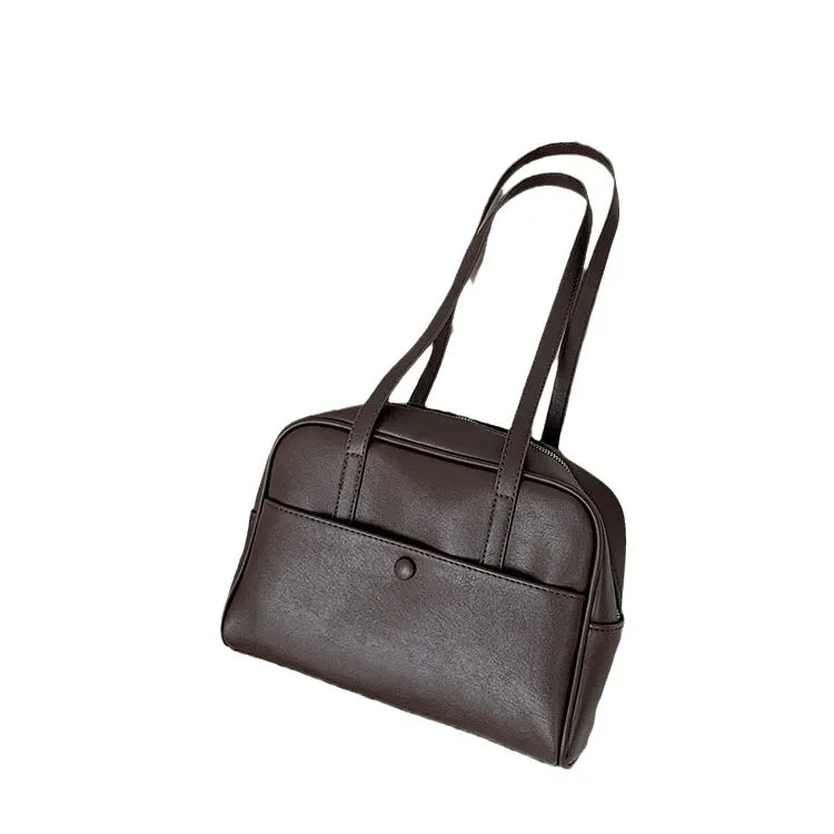 Large capacity single shoulder bag for women 2025 new retro underarm bag versatile tote bag