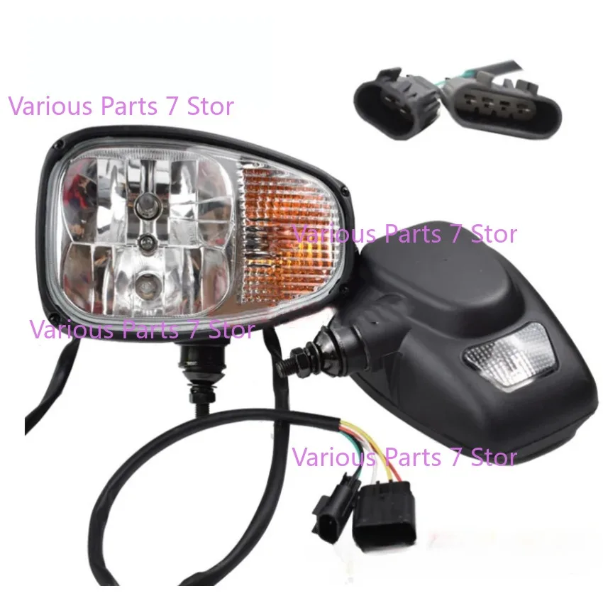 

1PC For New Loader Forklift Accessories XCMG 500KL Lighting Headlight With Turn Signal Assembly