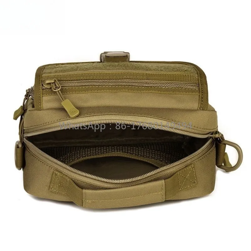 Camouflage Shoulder Fanny Pack Outdoor Kettle Mobile Phone Multi-function Messenger Bag
