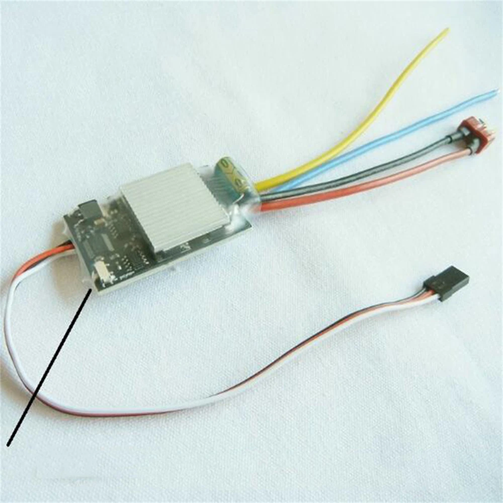 

40A 2-6S Two-Way Brushed ESC for RC Car Crawler Electronic Speed Control Simulation Model Car Toy Accessories