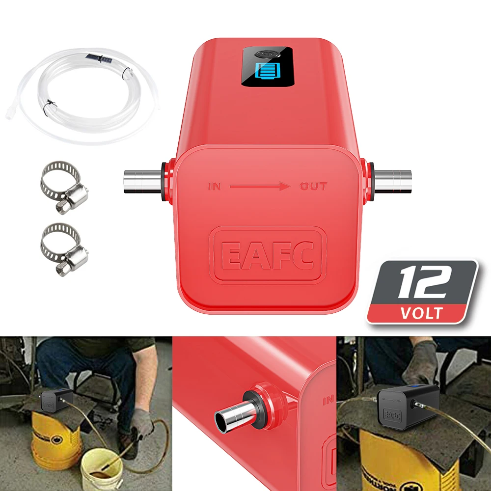 Built-in Battery Wireless Portable Electric Oil Transfer Pump Fluid Suction Oil Transfer Pump Oil Diesel Extractor Pump For Car