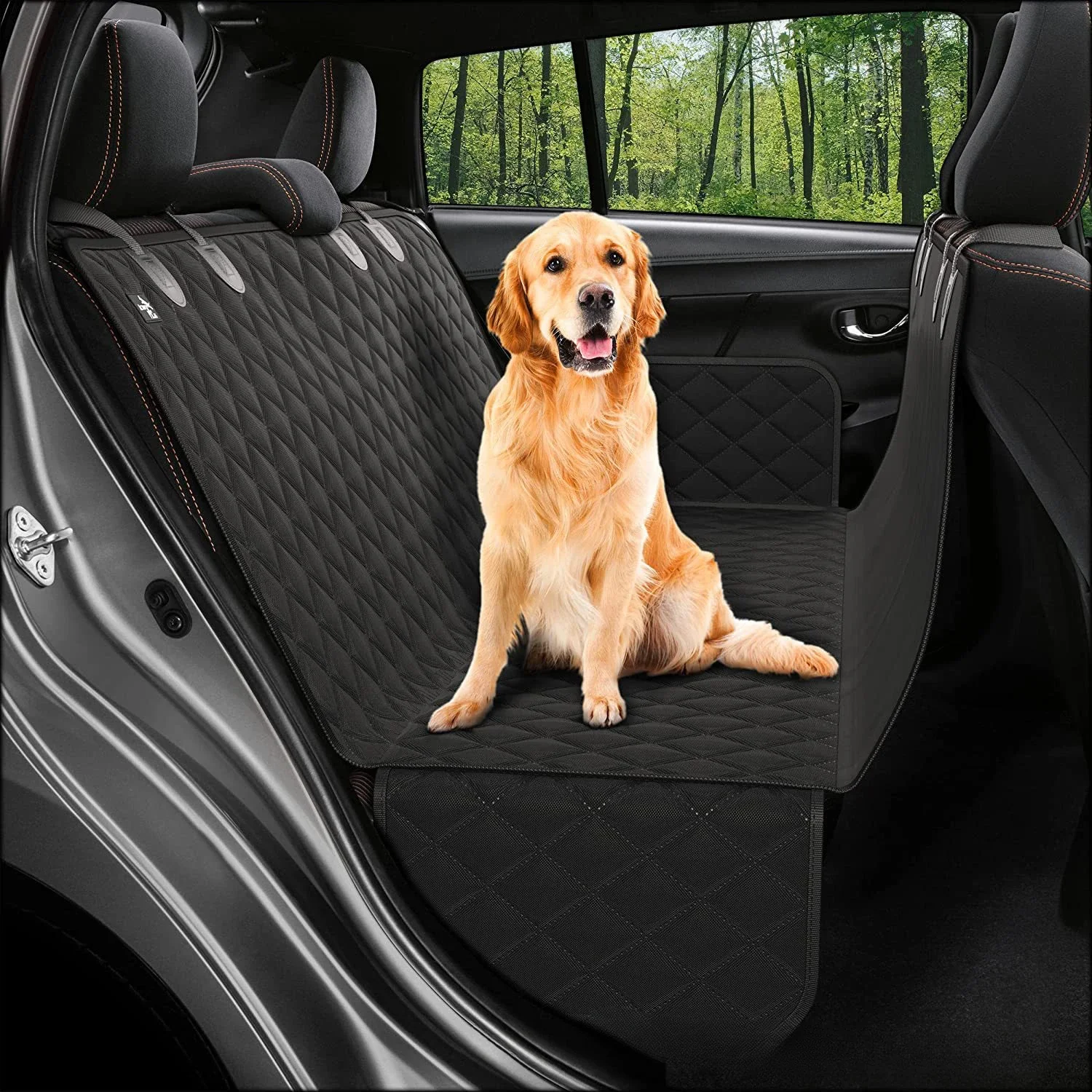 

Car Pet Seat Cushion Car Pet Backseat Waterproof Seat Cushion Cat and Dog Pet Cushion Waterproof and Scratch-proof