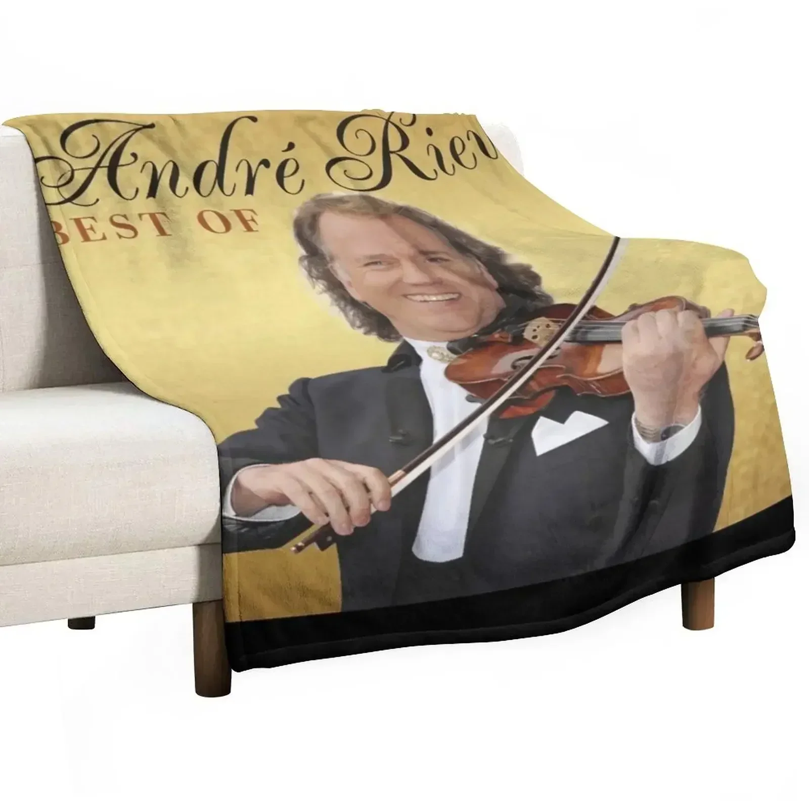 Manta de felpa suave y acogedora de Andre Rieu, la mejor de Andre Rieu, para sofá