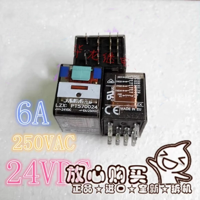 PT570024 Imported PT570024 4 Open and Close 24VDC Relay 6A Authentic