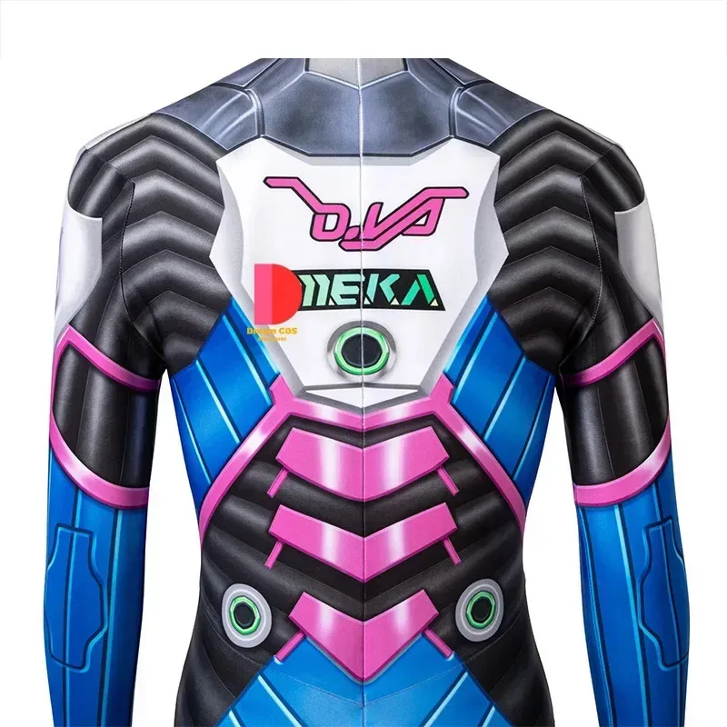 

CyOverwatch Game Cosplay Dva New Arrival Costume Jumpsuits for Women Adult Cos Uniform Halloween Party Clothing Comic Con Costum