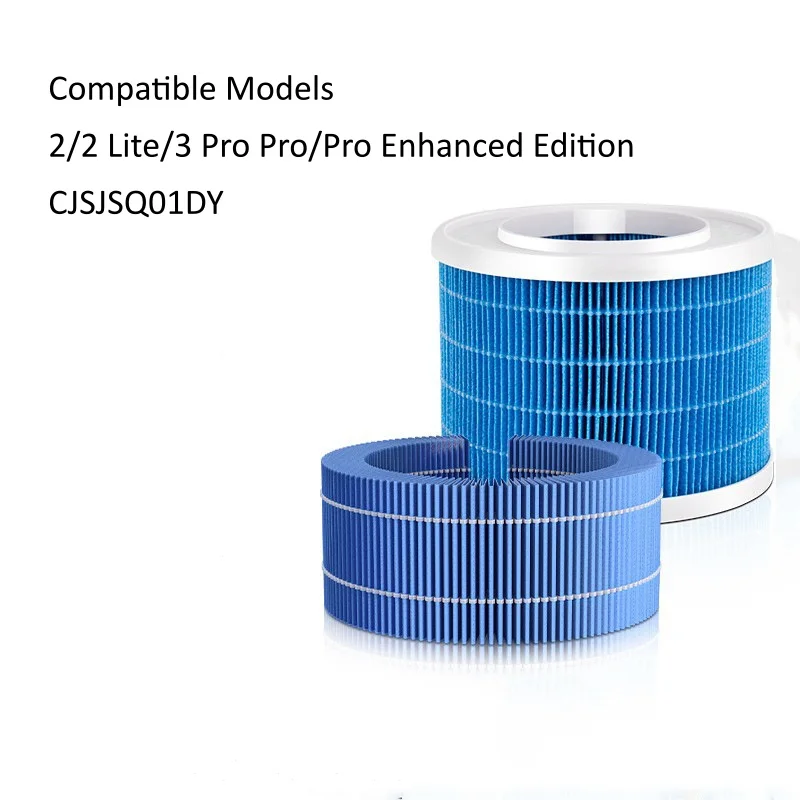 HEPA Filter Replacement Compatible with Xiaomi CJSJSQ02LX CJSJSQ02XY Evaporative Humidifier Filter Kit