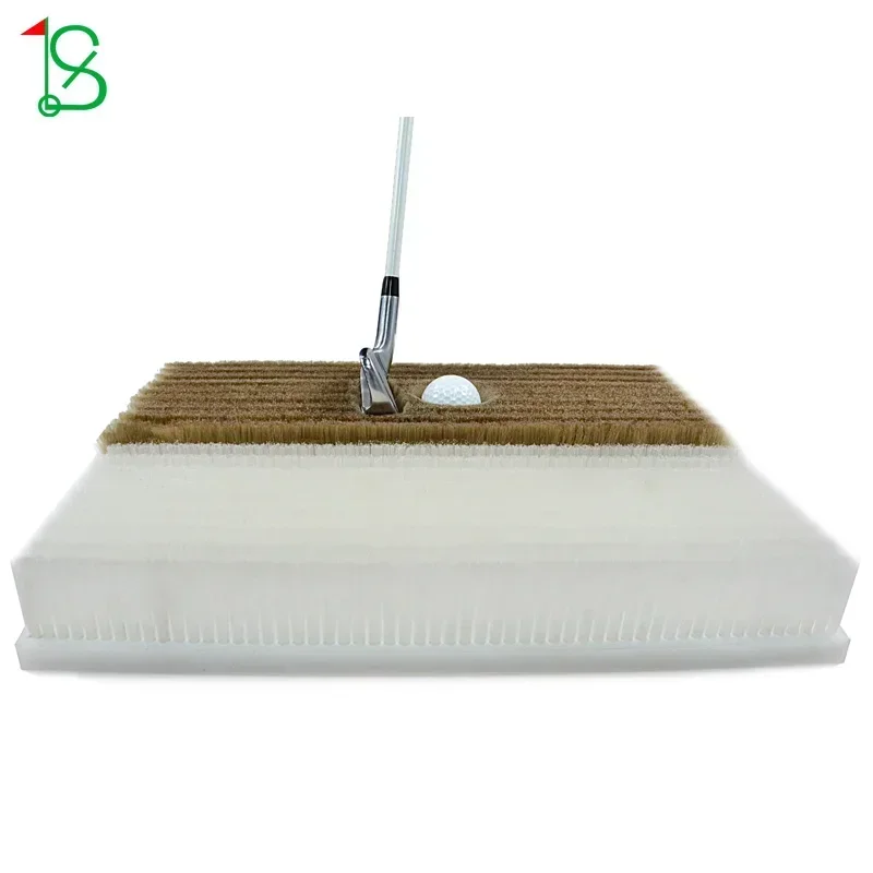 Wholesale OEM Golf Hitting Mat Plastic Base Fried Egg Golf Bunker Mat Training Golf Practice Mats