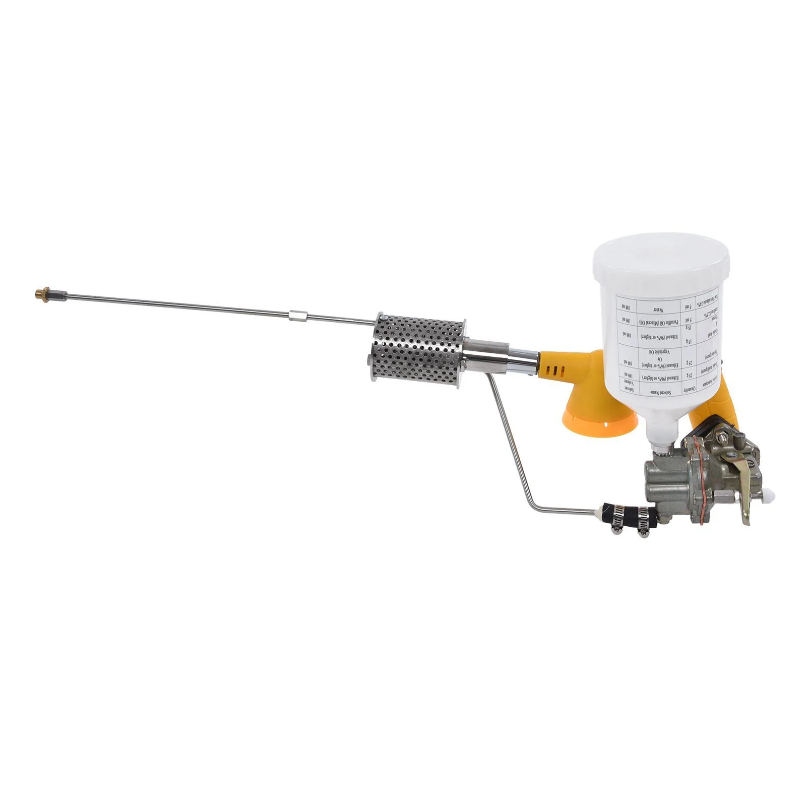 Gas Powered Beehive Fogging Machine, Varroa Mite Fumigation Smoke Gun, Heating Atomizer for Beekeeping Mite Removal