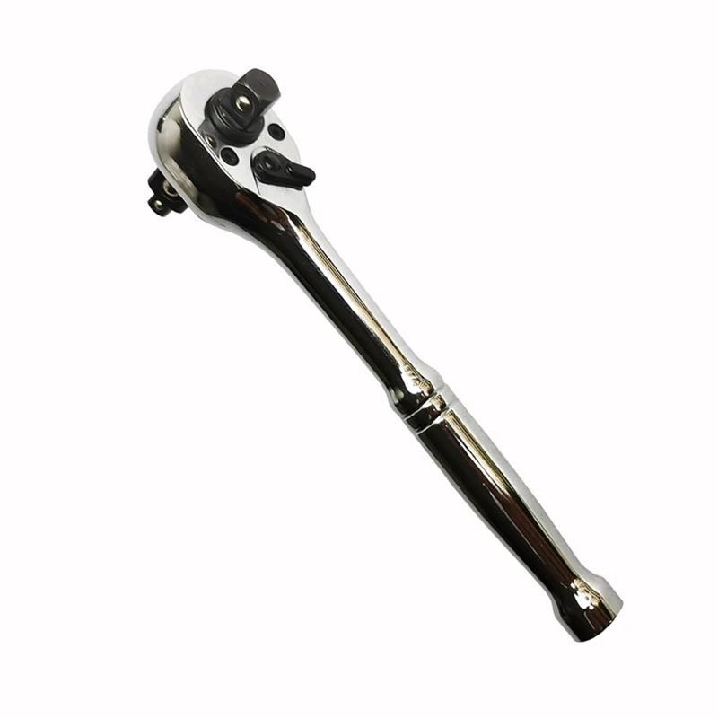 

Upgraded Two-way Quick Release Wrench with 72 Teeth 3 in 1 Universal Wrench 3/8" & 1/4" Hand Repair Tools Universal