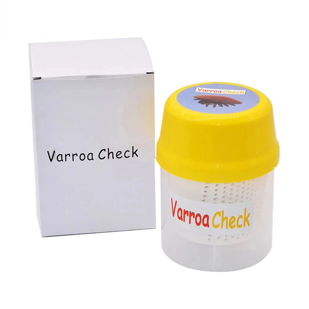 

Varroa Mite Test Bottle Easy Check Bee Mite Infestation Monitor Beekeepers - Hive Beekeeping Supplies - Bee Equipment