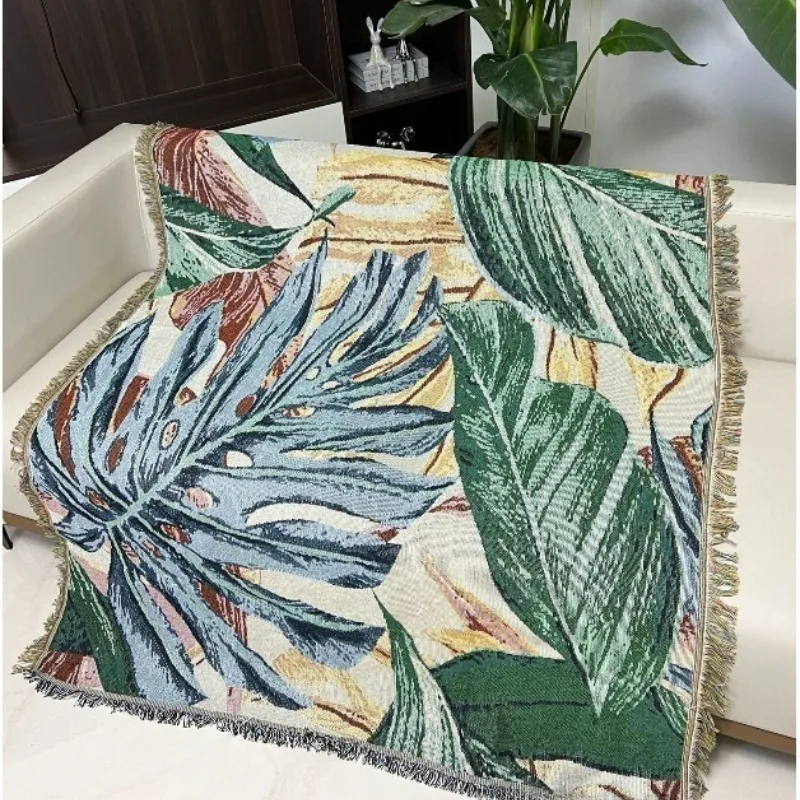 

Одеяло в богемном стиле с толстой нитью, пляжное полотенце, коврик для кемпинга, домашний диван для пикника, покрывало на кровать