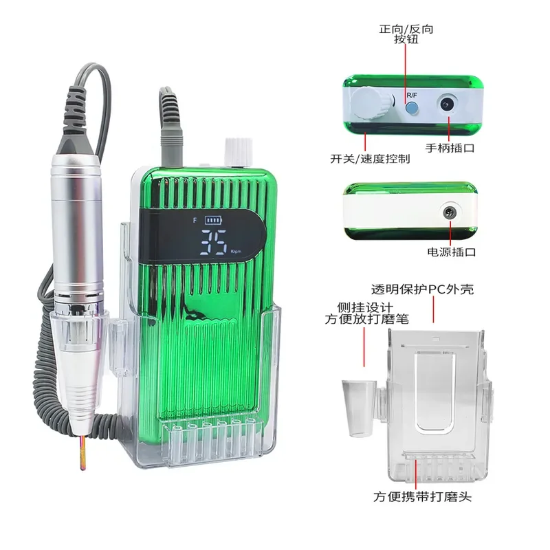 If The Cross-border Hot-selling Is Full, You Will Get 35,000 Rpm Powerful Sander To Remove Dead , Polish And Polish,