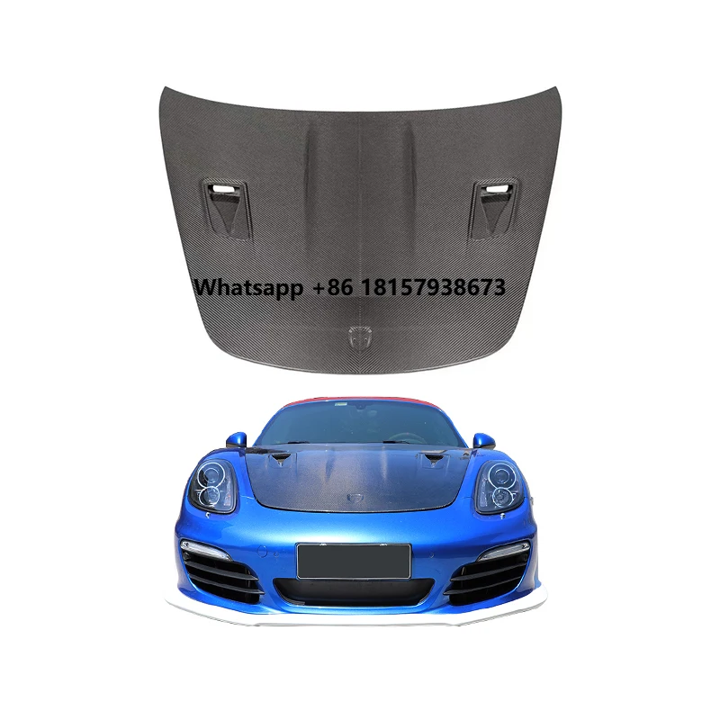 

For Porsche 911 Upgraded Body Kits for Cars 991 GT3 RS Carbon Fiber Hood 991.1 991.2 Front Bumper Engine Hood