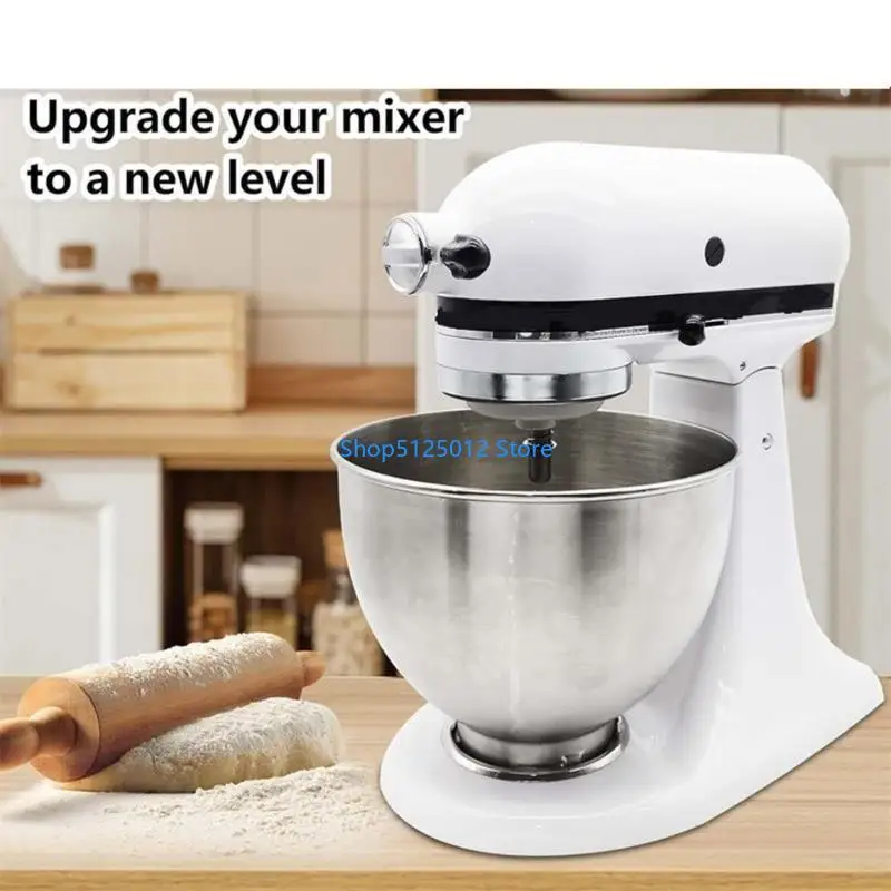 G8TC Mixer Hub Caps with Fixing Screws Stand Mixer Hub Attachment Mixer Front Cover Screw Mixer Assembly Set for 4.5QT-5QT