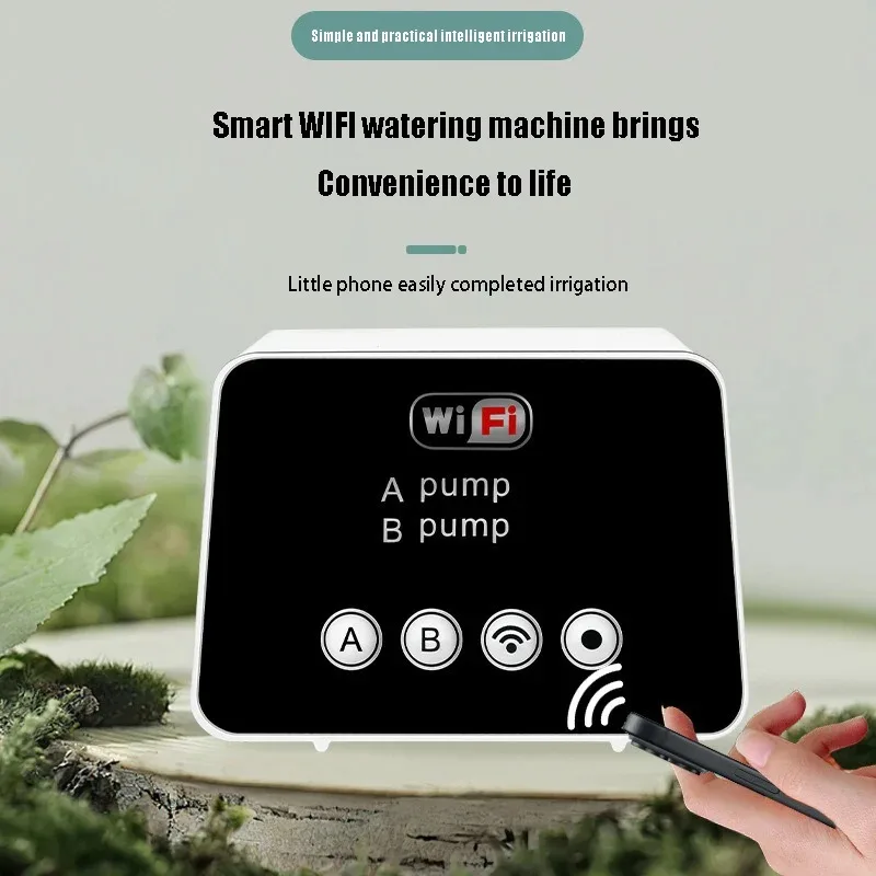 

WiFi Intelligent Garden Watering Device Timed Automatic Irrigation Drip Adjustable Drip Arrow Remote APP Controller
