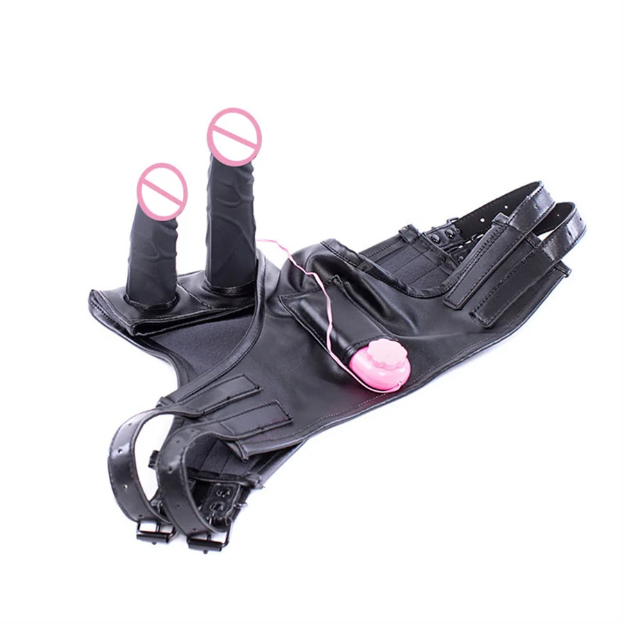 Sexy Underwear Anal Plug Bondage Restraint Leather Chastity Pants Belt BDSM Adult Games Products Dildo Fetish Female Underpants