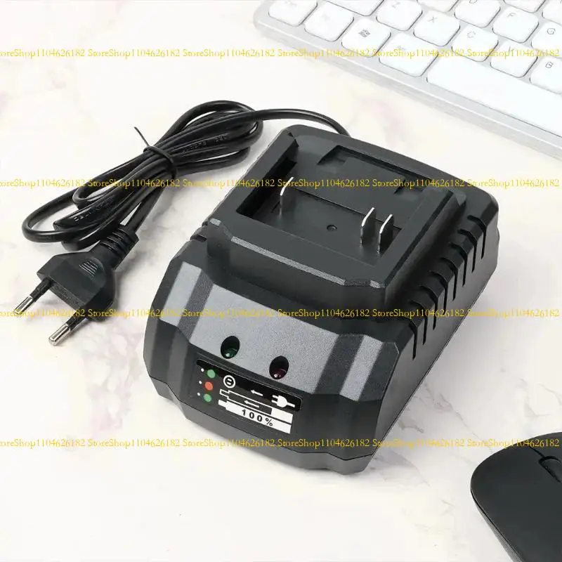 

Q2Q4 Reliable 21V Replacement Battery Chargers Base for Cordless Tool with LED Alerts