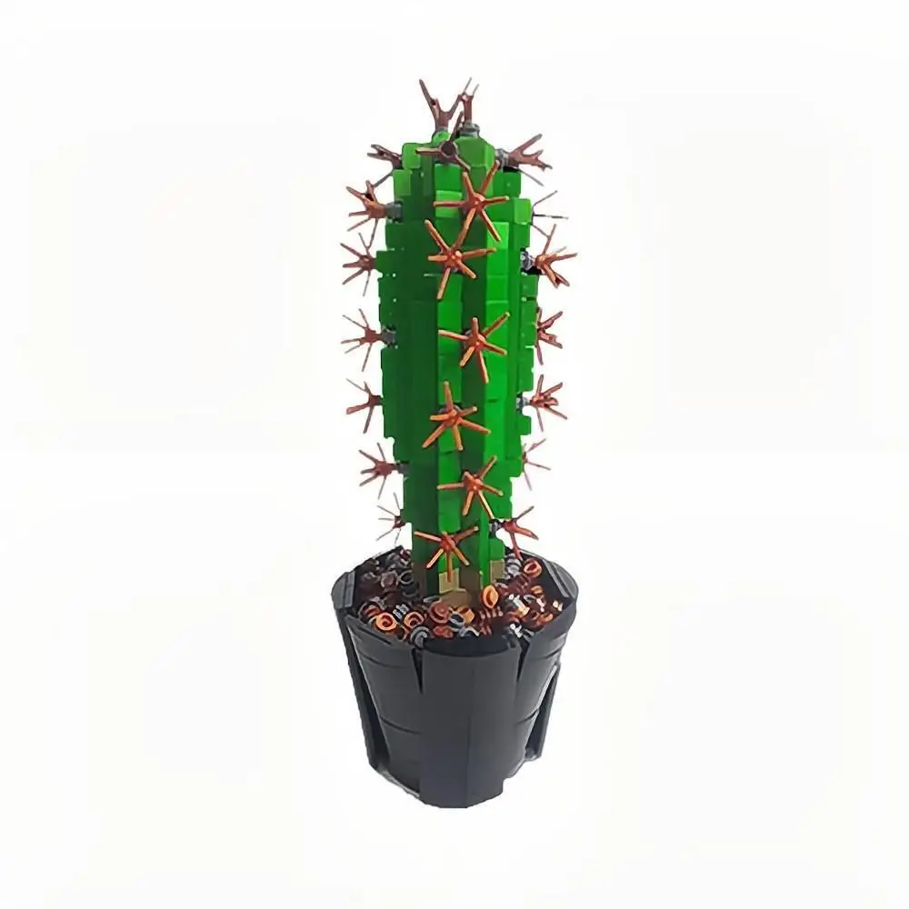 

The Largest Cactus Carnegiea Gigantea Model Desk Accessory 740 Pieces MOC Build