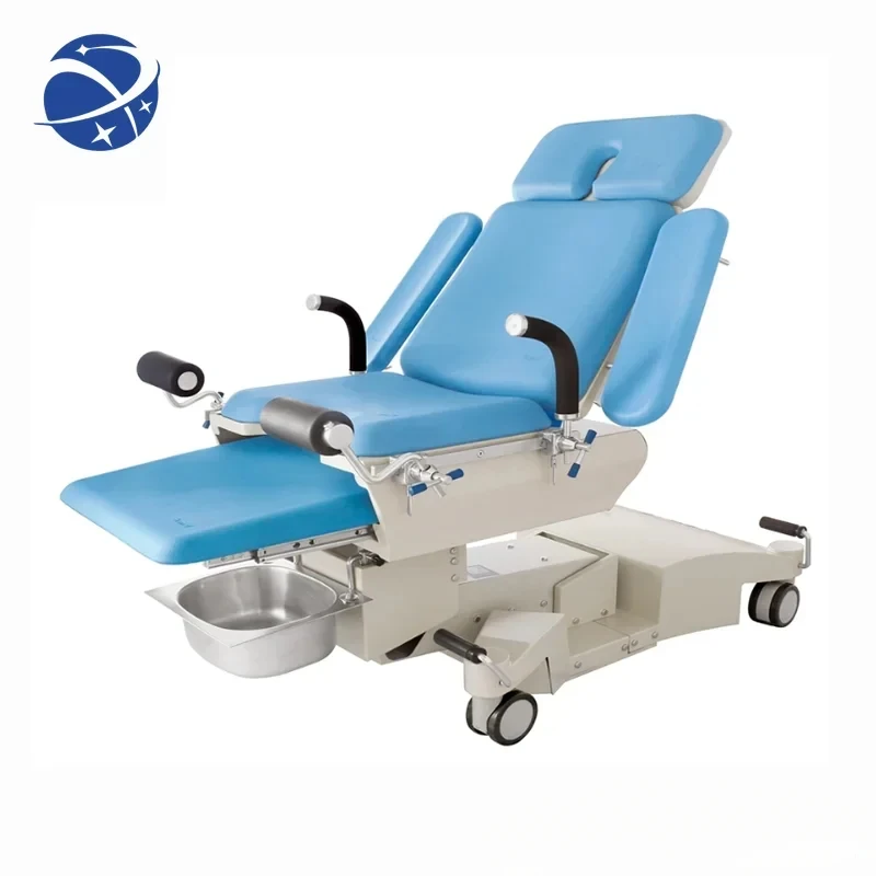 YYHCGood Quality Gynecology Examination Table/bed/couch Couch Hospital Bed Metal Hospital Furniture Electric Gynecological Table