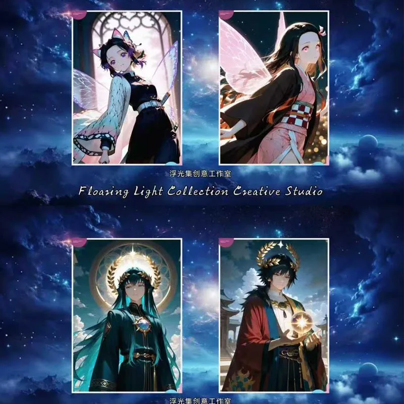 Fuguangji Demon Slayer vente en gros Collection déesse Tanjirou Kamado Nezuko personnage Doujin CCG cadeaux pour garçon loisirs d'anniversaire