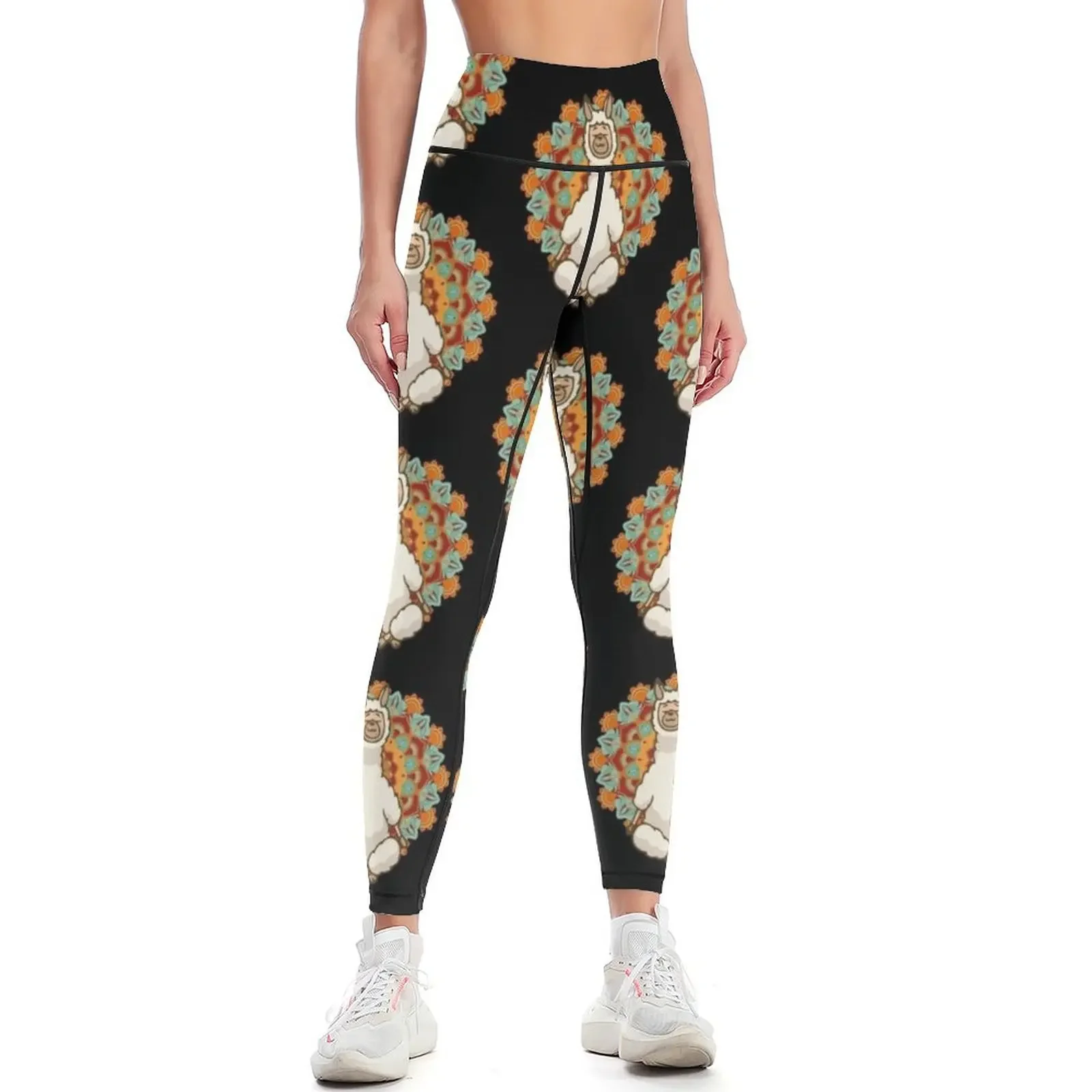 

Llamastay 6 Feet Away, llama yoga Leggings Leginsy push up sport pants Fitness woman Women's high waist Womens Leggings