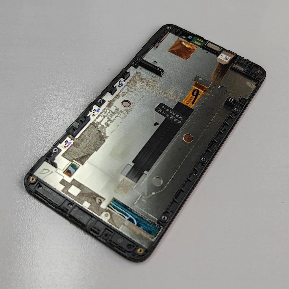 Tela LCD Touch Screen de 6.0 polegadas com Digitalizador e Aro para Nokia Lumia 1320 RM-994/RM-995/RM-996 - Peça de Reposição