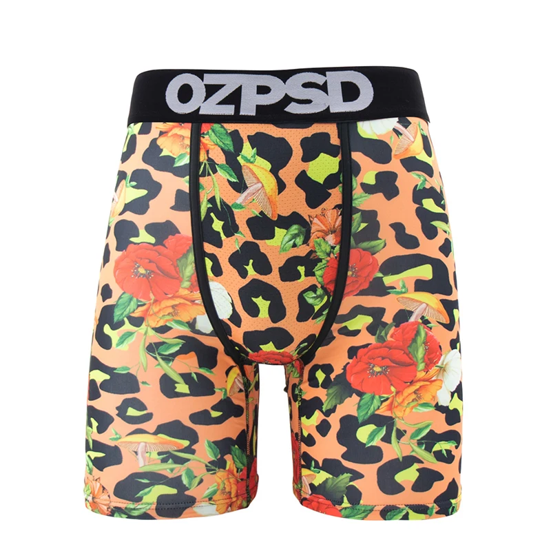 

OZPSD Men Underwear Sexy Boxers for Men Seamless Breathable Men's Panties Plus Size Mens Print Boxer Briefs Man Trunk Underpants