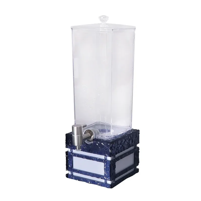

Craft wine cannon 3 liters bar KTV creative LED luminous cola juice bucket with faucet draft beer bucket