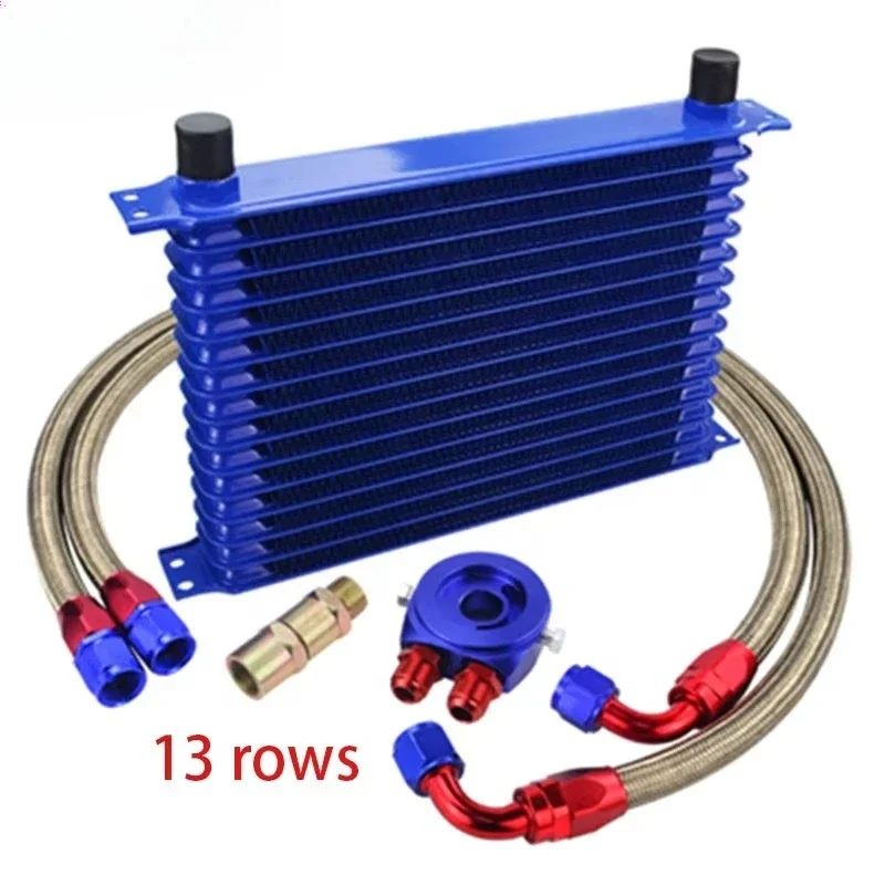

Suitable For 15AN10 Aluminum Japanese Racing Car Engine Transmission Radiator Oil Cooler Kit, Electric Radiator Fan