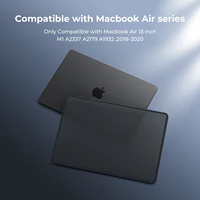 Funda de TPU para portátil con borde suave para MacBook Pro de 14 pulgadas M5 2025 A3434, protectora duradera para MacBook Air de 13,6 pulgadas, fácil de instalar