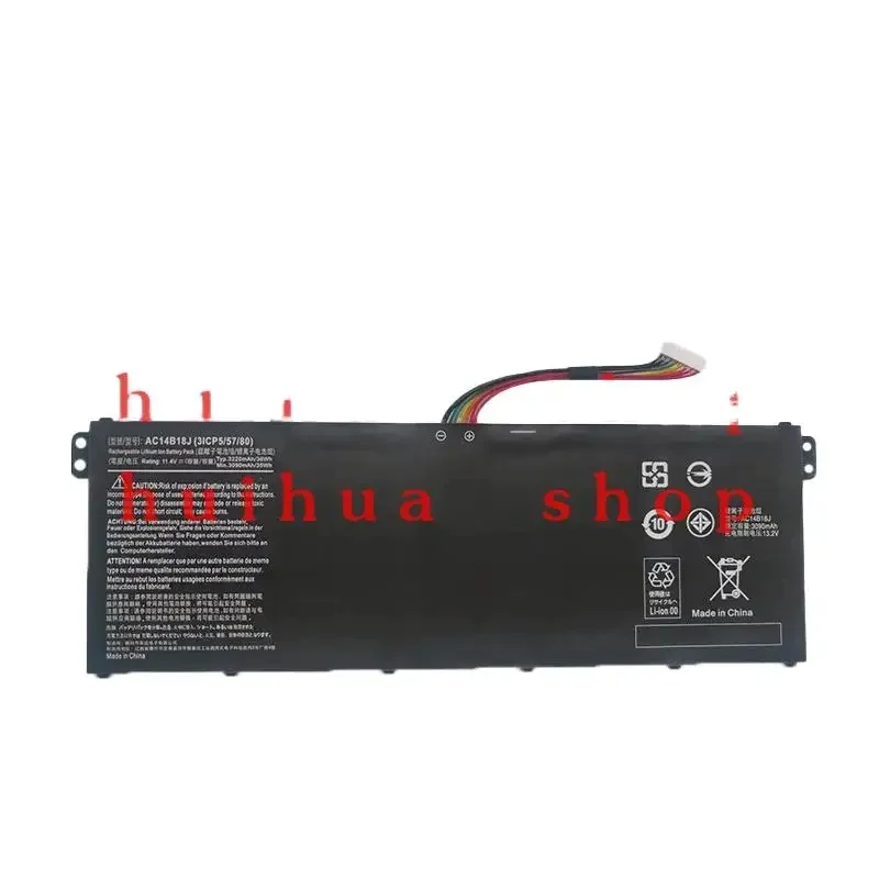 2025 New AC14B18J Battery For Acer Aspire ES 15 ES1-571 ES1-331 Chromebook 11 CB3-111 13 CB5-311 CB3-531 TravelMate B115-M B116