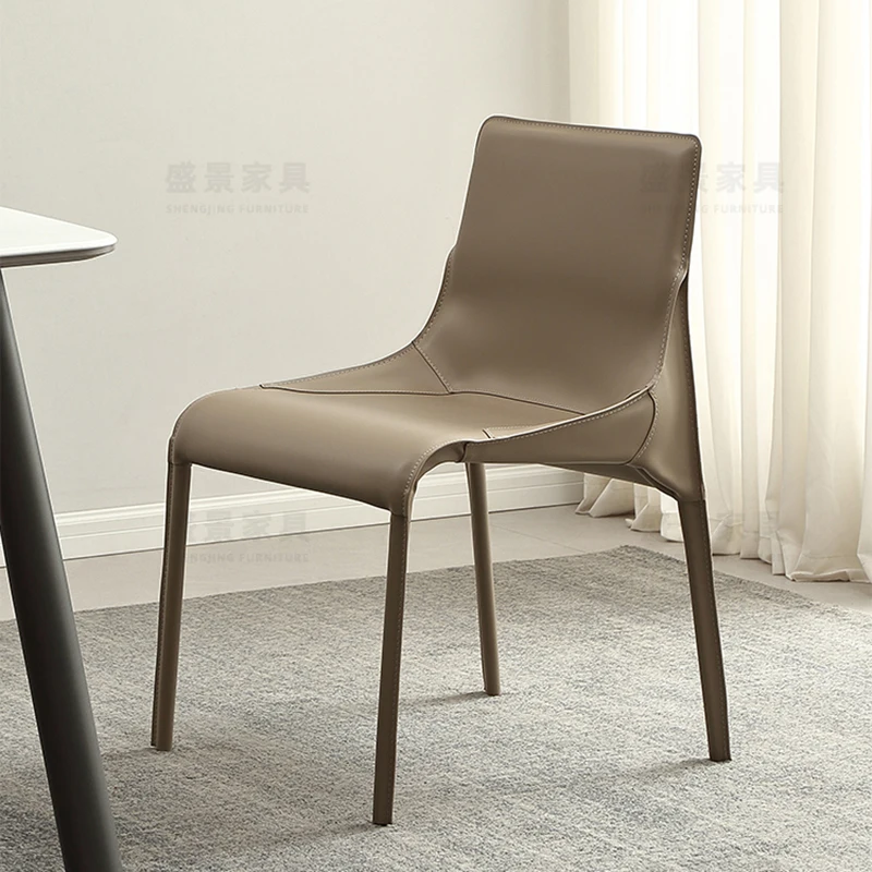 Italian Style Modern Restaurant Dining Chairs Living Room Simplicity Bedroom Dining Chairs Designer Home Furniture Cadeira HBDC