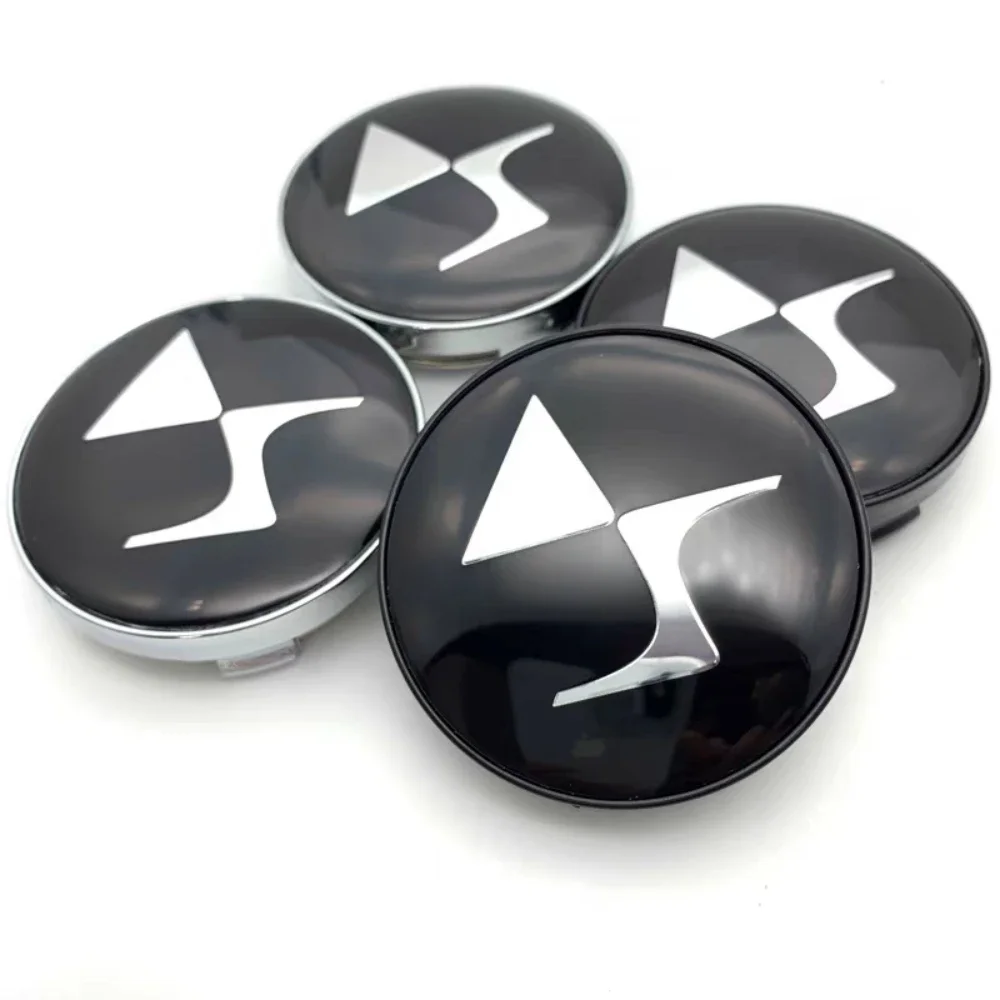 

4PCS/lot 60MM DS Car Wheel Center Hub Caps for DS DS3 DS6 DS5 Deesse PSA logo Stylish Hard Wearing Replacement Dust Cover