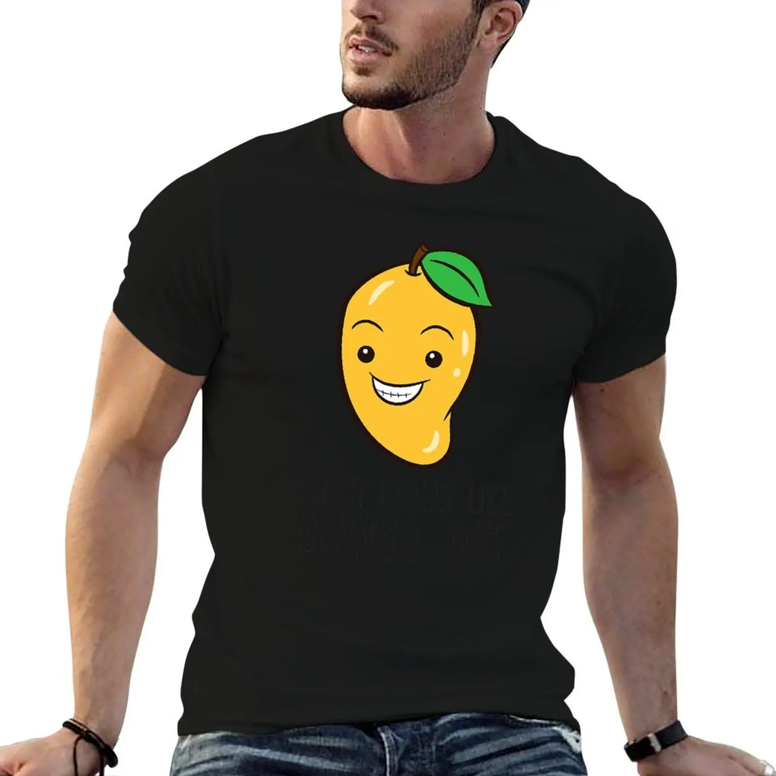 I Just Really Like Mango Ok Love Mangos T-Shirt topping blacks compression shirt men