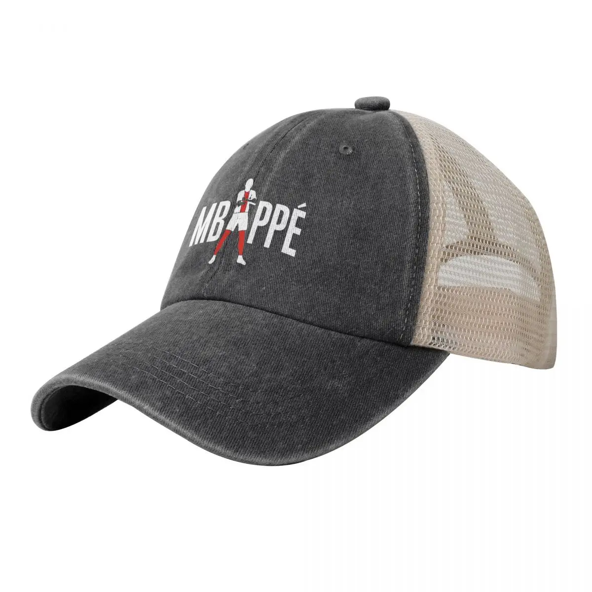 

Fashion Unisex Kylian Mbappe Cowboy Mesh Baseball Cap