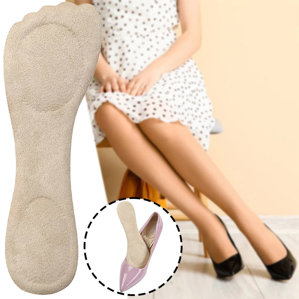 1 Pair Adhesive Silicone Inserts Anti-Pain Comfort Self-Adhesive 3/4 Length Cushion High Heel Accessories