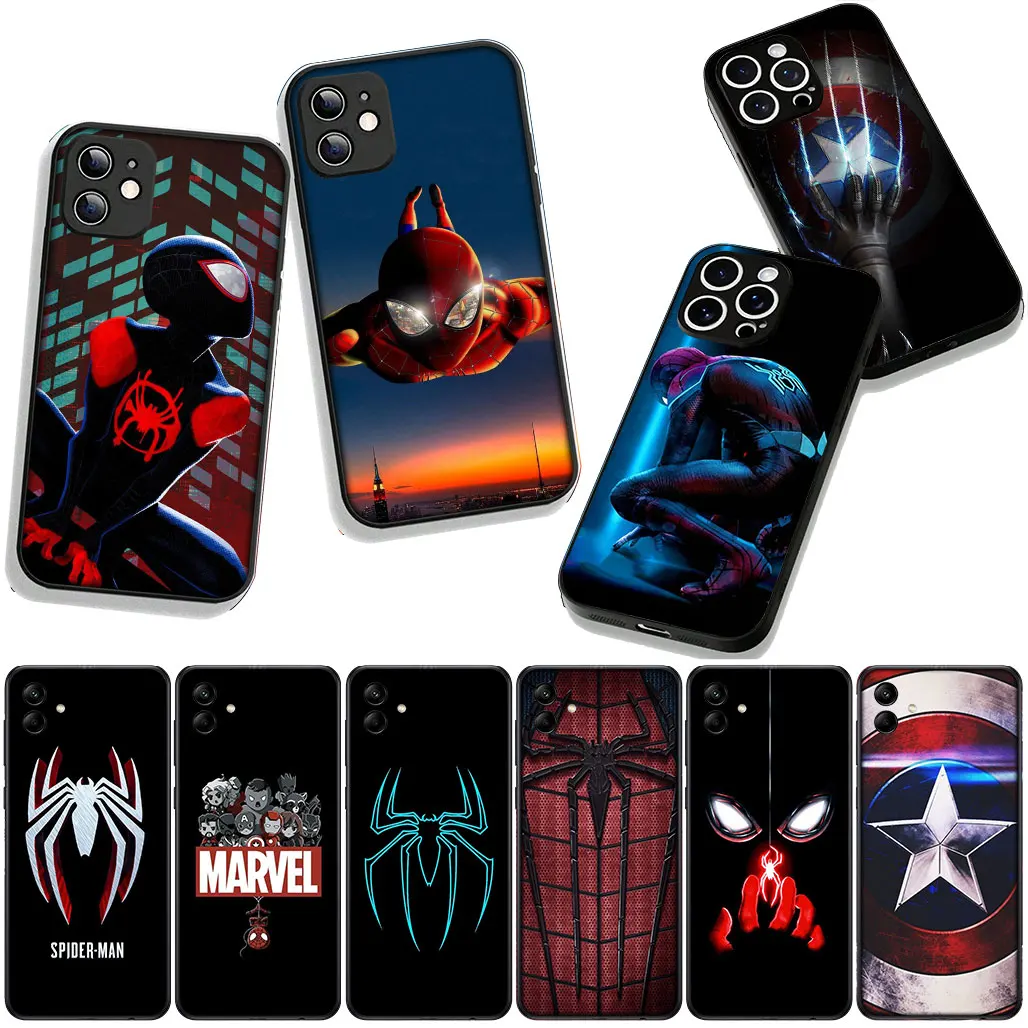 Телефон для Xiaomi Redmi Note 14 12 13 ProPlus A4 A3 Pro Plus 12C 13C 14C 5G A5 Чехол Капитан Америка Щит Человек-Паук Marvel Телефон для Xiaomi Redmi Note 14 12 13 ProPlus A4 A3 Pro Plus 12C 13C 14C 5G A5 Чехол Капитан Америка Щит Человек-Паук Marvel