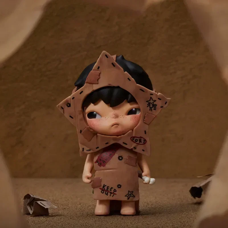 POP MART Hirono Shelter Series Blind Box Mainan Kawaii Anime Action Figure Model Kartun Kotak Kejutan Hadiah Kotak Misteri